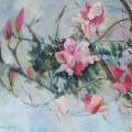 Magnolias - oil on canvas - 610mm x 760mm