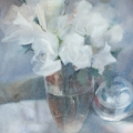 White Roses - oil on canvas - 505mm x 405mm